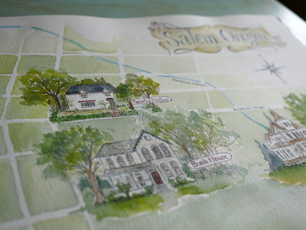 Historical Homes and Gardens in Salem Oregon